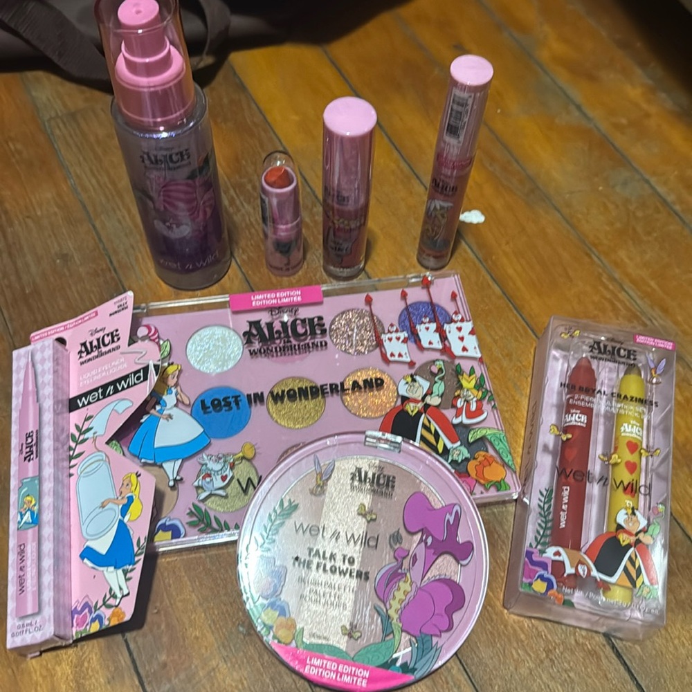 Alice in wonderland land wet and wild makeup set